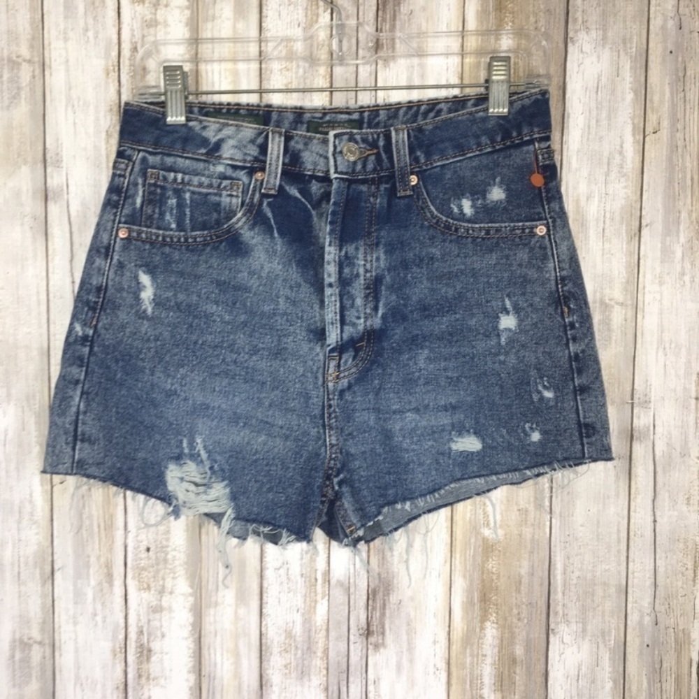 Wild Fable High Rise Cutoff Denim Distressed Shorts